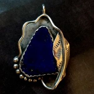 Signed Sterling Silver Pendant